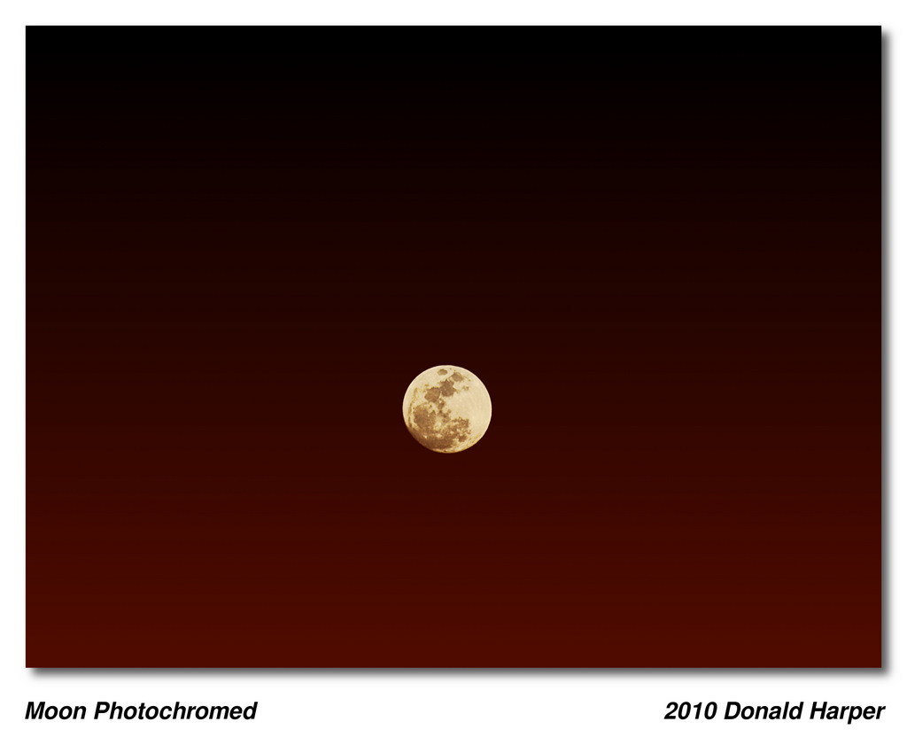 Moon Photochromed