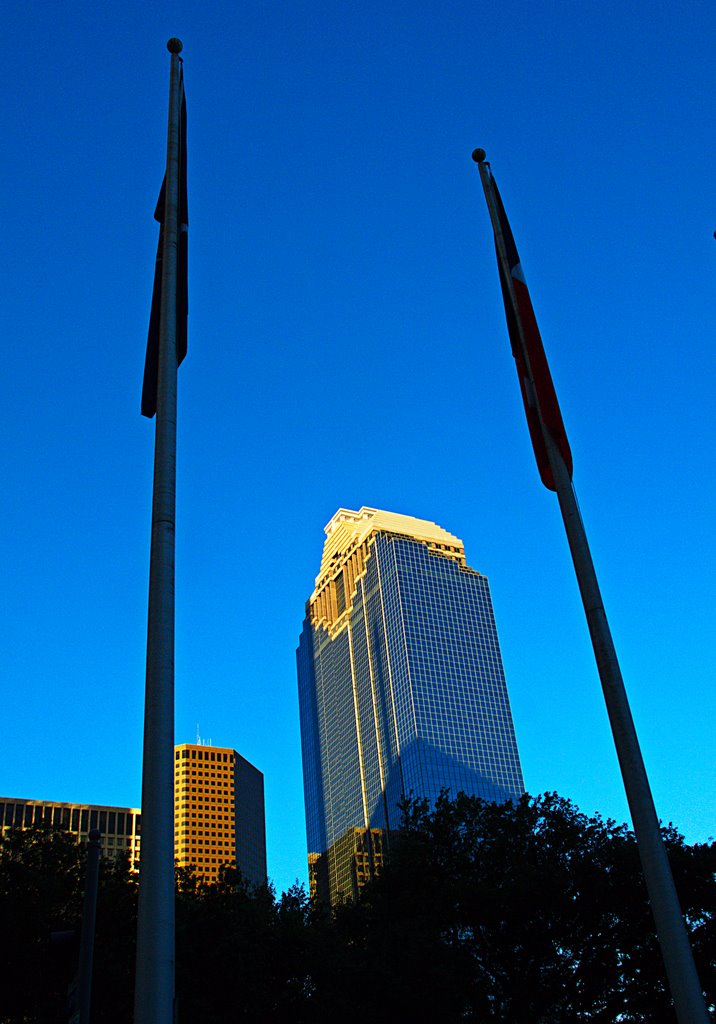 Flags and Buildings
